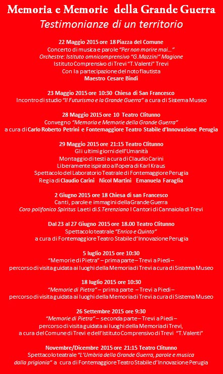 Centenario della Grande Guerra