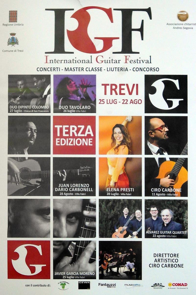 Trevi - International Guitar Festival 2013