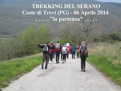 Trevi - Tekking del Serano 6-4-2014