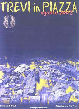 Trevi in PIazza 2003 - manifesto